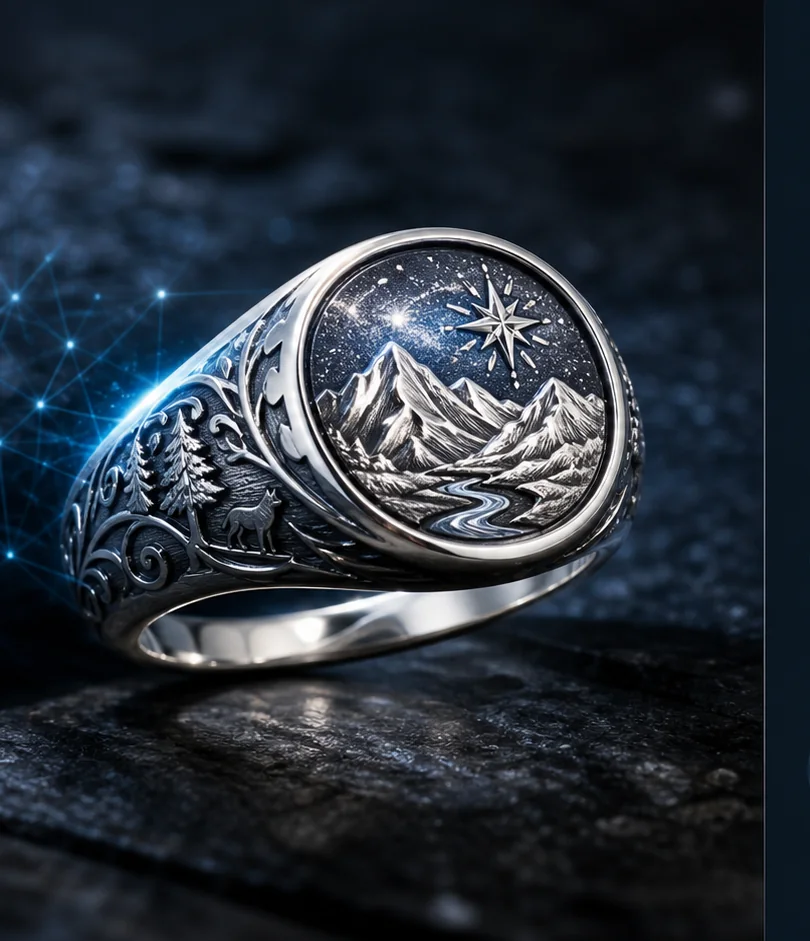Use AI to turn a ring idea, story, or symbol into a clearer custom design brief.